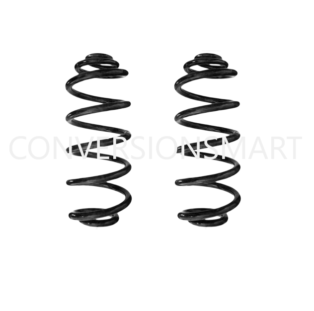 BMW E70 X5 rear coil spring conversion kit